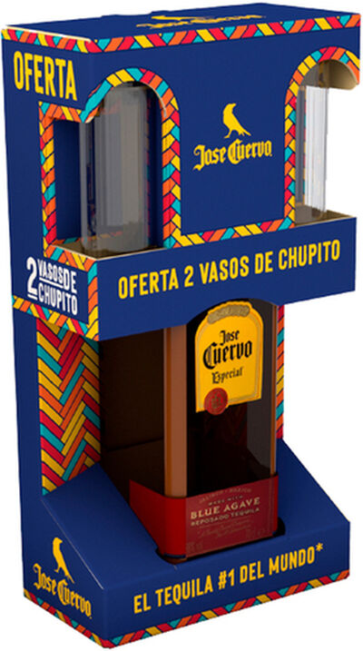 Tequila José Cuervo 70cl + vaso chupito