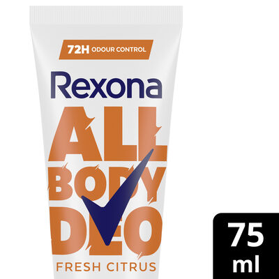 Desodorante en crema corporal Rexona 75 ml Fresh Citrus