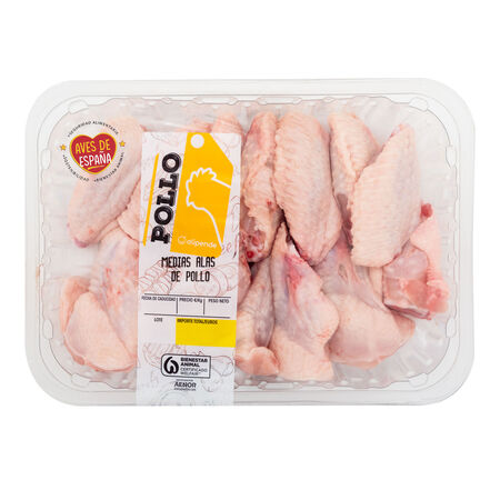 Medias alas de pollo Alipende 650g aproximadamente
