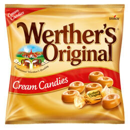 Caramelos de toffe WERTHER'S ORIGINAL, bolsa 135 g
