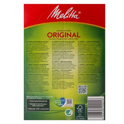 Papel para filtro de caf&eacute; Melitta 40 unidades