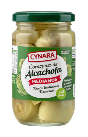 Corazones de alcachofa al natural CYNARA 6/8 290g