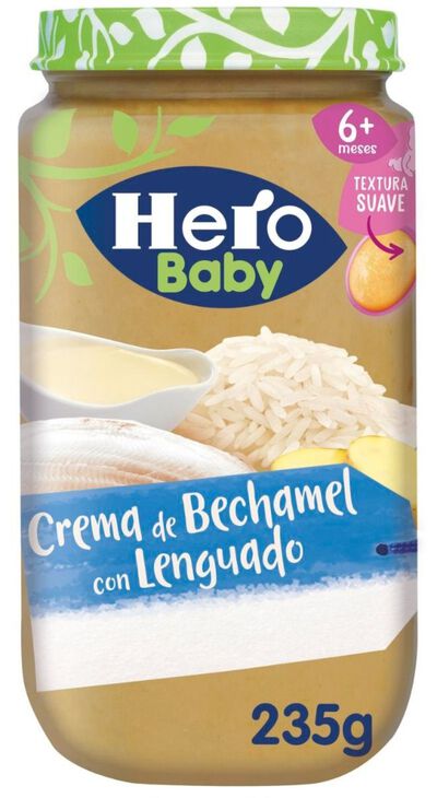 Tarro Hero baby lenguado bechamel desde 8meses 235g