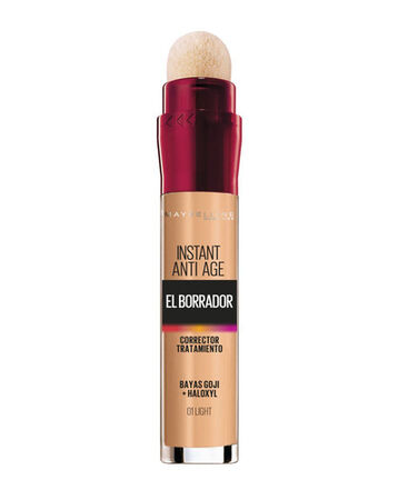 Maquillaje corrector de ojeras borrador Maybelline light 01