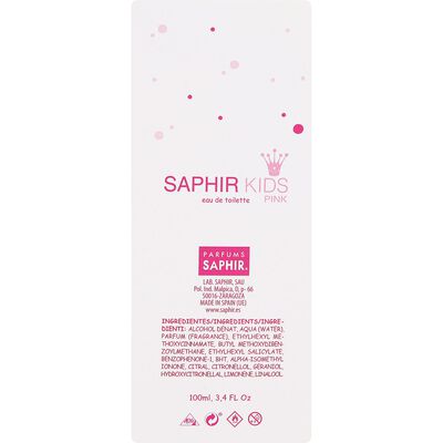 Eau de toilette kids Saphir 100ml pink