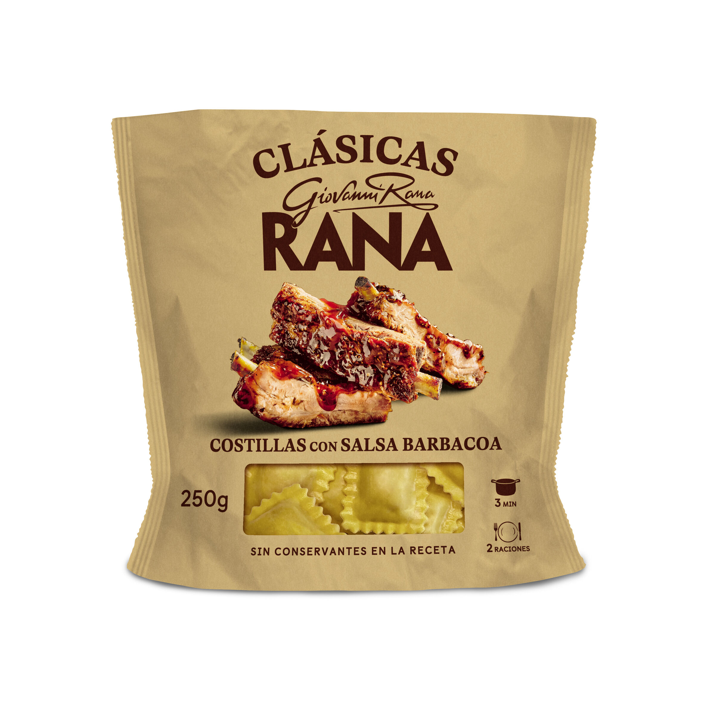 Ravioli Rana 250g costillas con salsa barbacoa