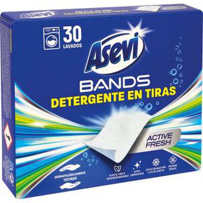 Detergente en tiras Active Fresh Asevi 150g