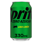 Refresco lima-lim&oacute;n Sprite lata 33cl zero az&uacute;car