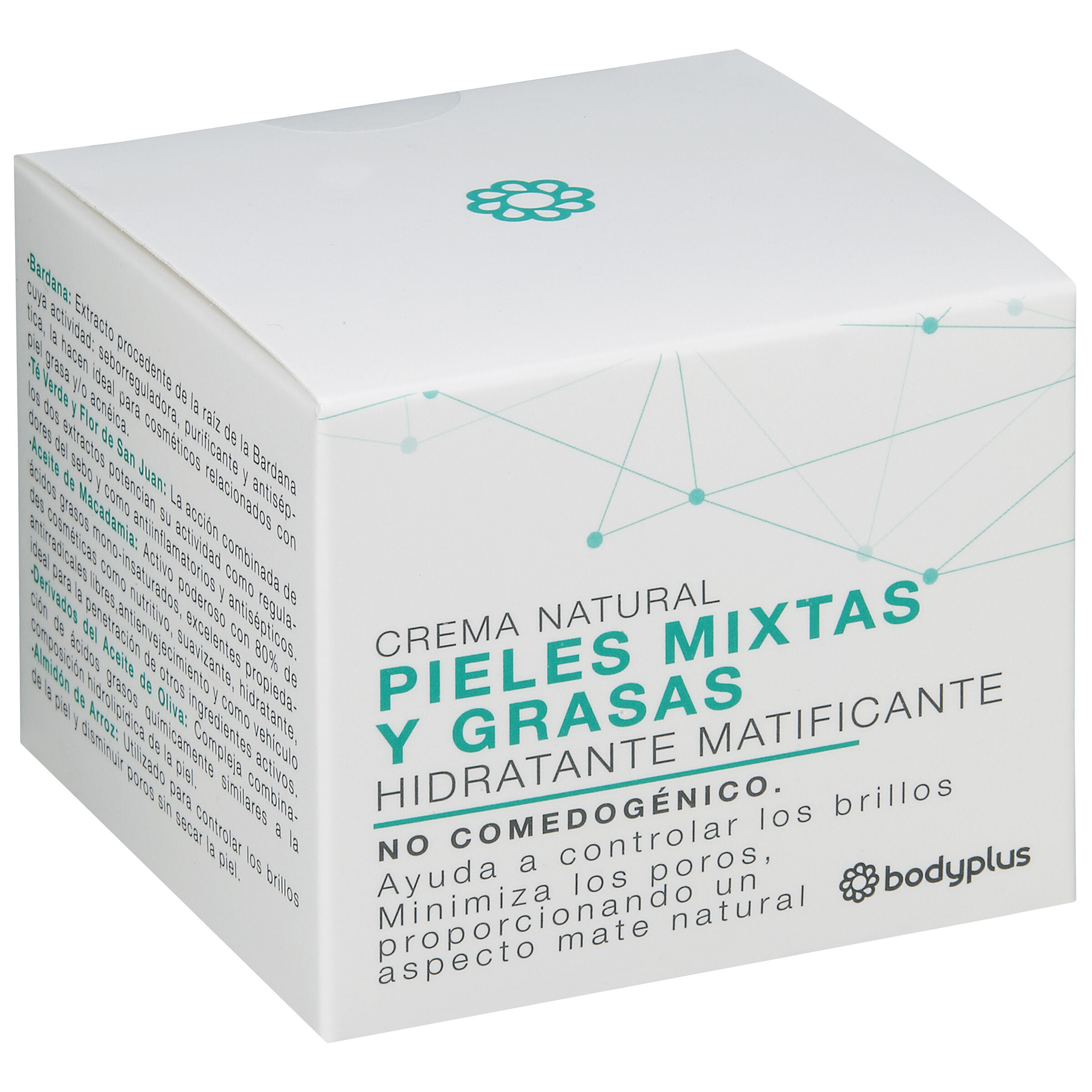 Crema para piel grasa matificante Bodyplus 50ml