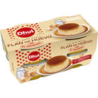 Flan de huevo sin gl&uacute;ten Dhul pack 4 al ba&ntilde;o maria