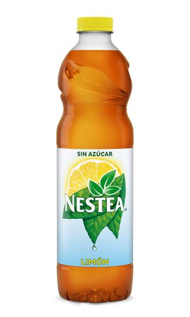 Refresco té negro Nestea sin azúcar 1,5l limón