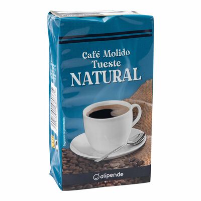 Café molido natural paquete 250 g · FORTALEZA · Supermercado El Corte  Inglés El Corte Inglés