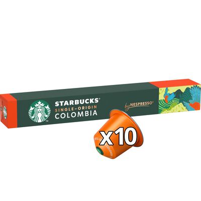 Caf&eacute; Colombia intensidad 7 Starbucks 10 C&aacute;psulas