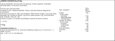 Lote: 250gr Jam&oacute;n cocido+250 gr Pechuga de pavo +250gr Queso barra