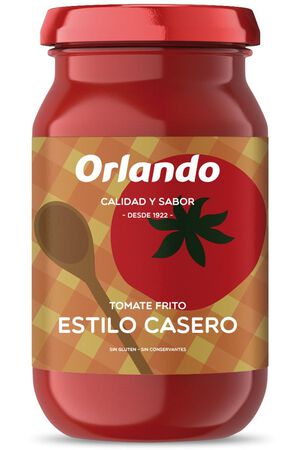 Tomate frito casero sin gluten Orlando 295g