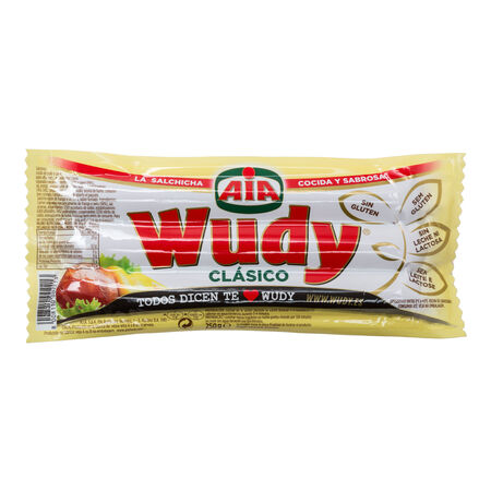 Salchichas clásica Aia wudy 250g