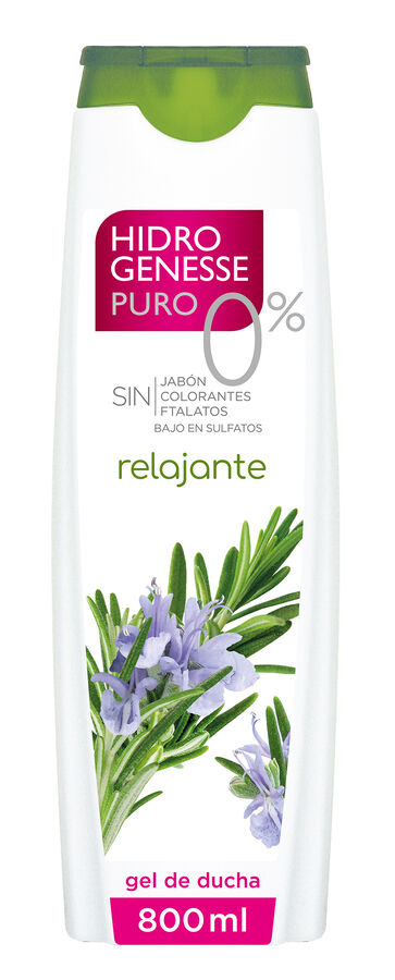 Gel Ducha Puro 0% Hidrogensse 800ml Relajante