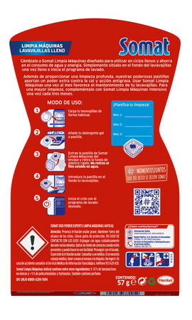 Limpiam&aacute;quinas lavavajillas Duo Somat 3 unidades