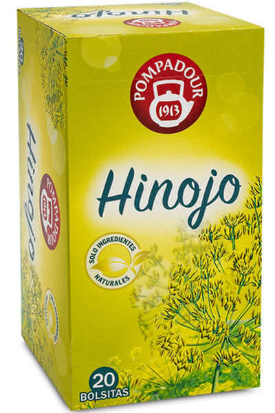 Infusión Pompadour 20u hinojo