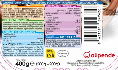 Angulitos Alipende 200g pack 2