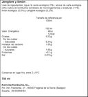 Kombucha Komvida 750ml jengibre y limón