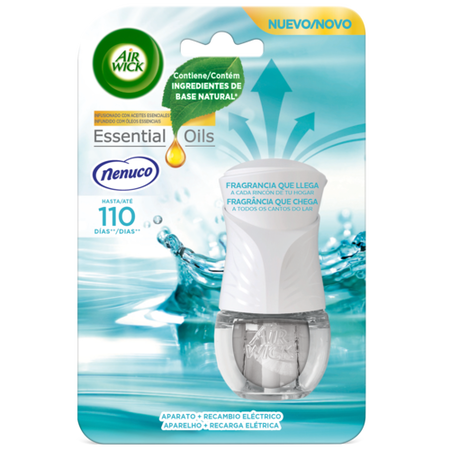 Ambientador eléctrico Airwick aparato + Recambio Nenuco