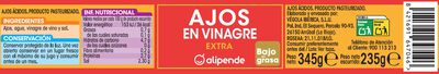 Ajo en vinagre Alipende 235g