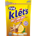 Chicles de miel lim&oacute;n jengibre sin az&uacute;car Klets Fini 39g