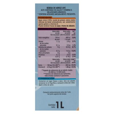 Bebida arroz Alipende 1 litro