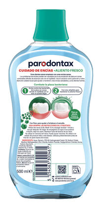 Colutorio cuidado enc&iacute;as aliento fresco Parodontax 500ml