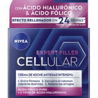 Crema Facial Antiedad Intesiva Noche Nivea 50Ml Cellular Ácido Hialurónico & Ácido Fólico