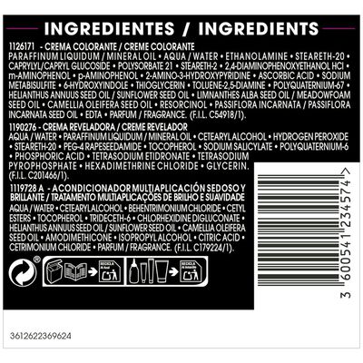 Tinte de cabello sin amon&iacute;aco Garnier Olia n&ordm; 4.15 chocolate