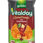 Tortita de cereales y patata extracrunch sabor pesto rosso Vitalday 93g