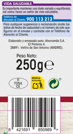 Pasta fresca tagliatelle Alipende 250g al huevo