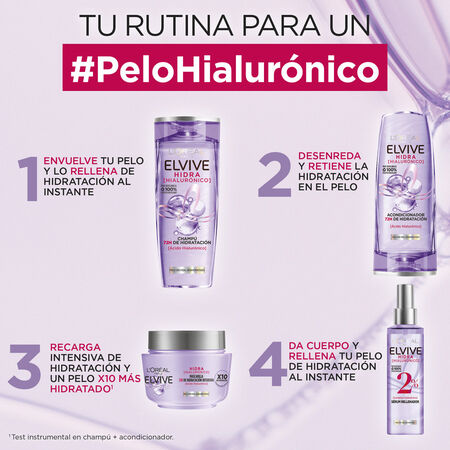 Marcarilla capilar Elvive 310 ml Hidra Hialurónico