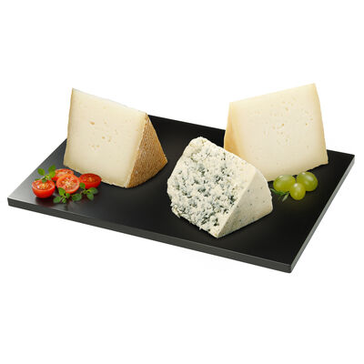 LOTE: 250 Gr queso semicurado + 250 Gr queso viejo + 250 Gr queso azul
