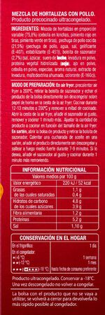 Relleno para fajitas Alipende 300g pollo
