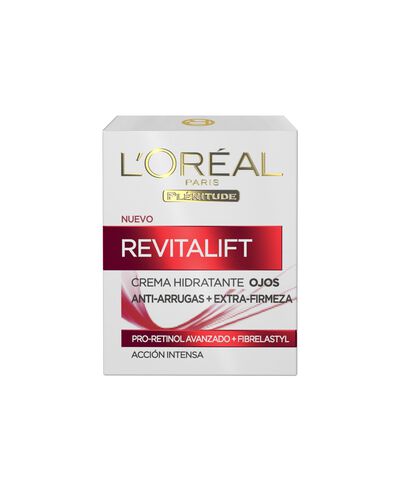 Contorno de ojos L`OREAL Revitalift, tarro 15 ml