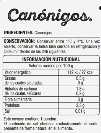 Can&oacute;nigos Alipende 90 gr