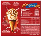 Helado cono extreme con sabor a peanuts y caramel 6 unidades