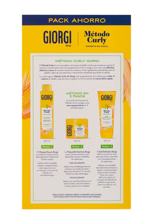 Champú + Gel fijador Giorgi Método Curly Kit Iniciación