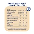 Yogur Danone pack 8 fresa limón macedonia galleta