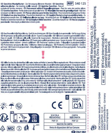 Tiras Cosmopast para cortar Sensitive