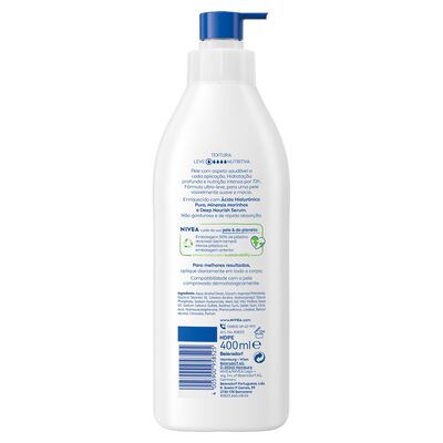 Loci&oacute;n corporal hidratante express para piel normal a seca Nivea 400ml
