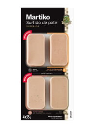 Paté Martiko 140 gr Surtidos