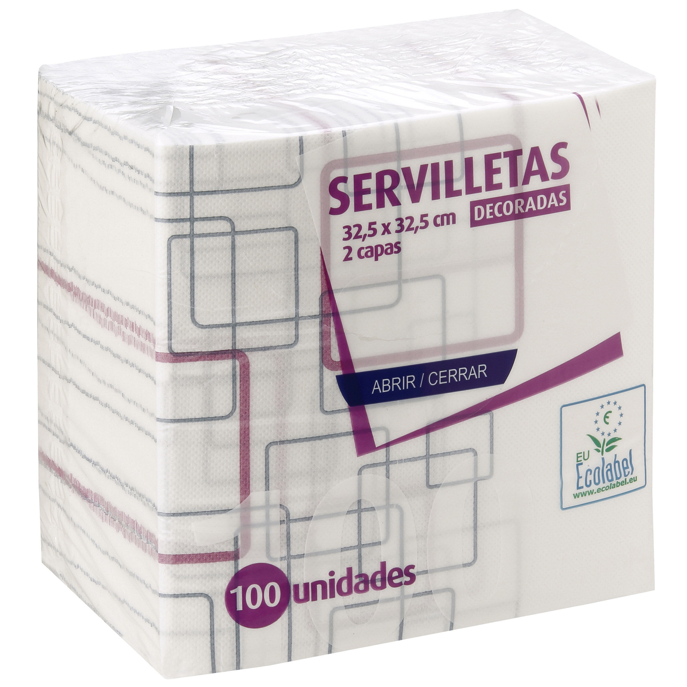 Servilletas Lanta 100 uds doble capa decoradas
