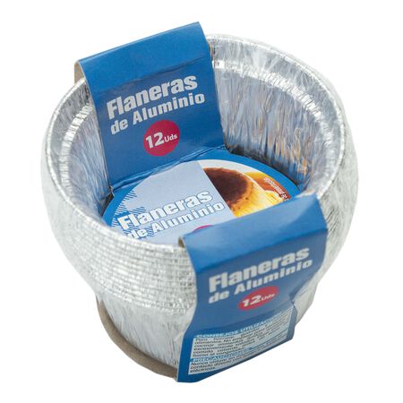 Flaneras de aluminio Lanta 12 uds