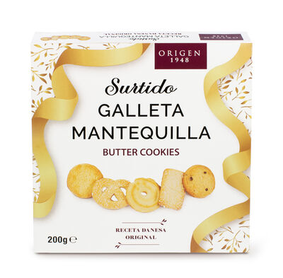 Galletas de mantequilla surtido Origen 200g