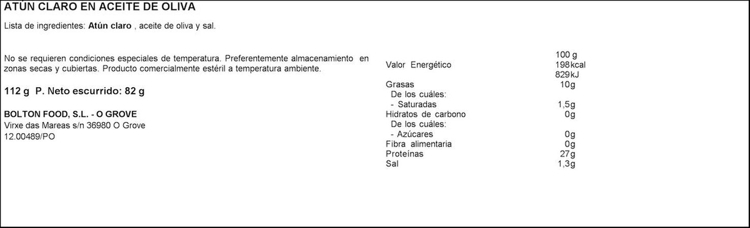 Atún claro Cuca 80g en aceite