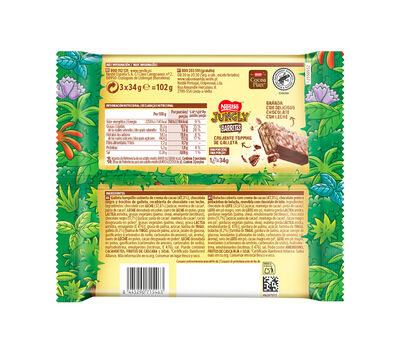 Chocolatinas de chocolate con leche Jungly P3